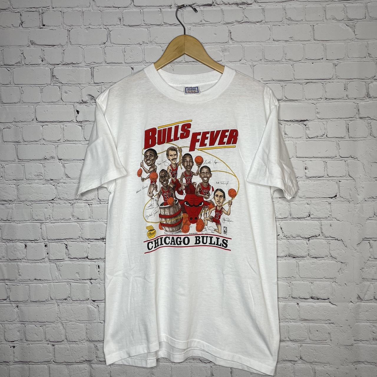 Vintage t shirt. Vintage Chicago Bulls t shirt. - Depop