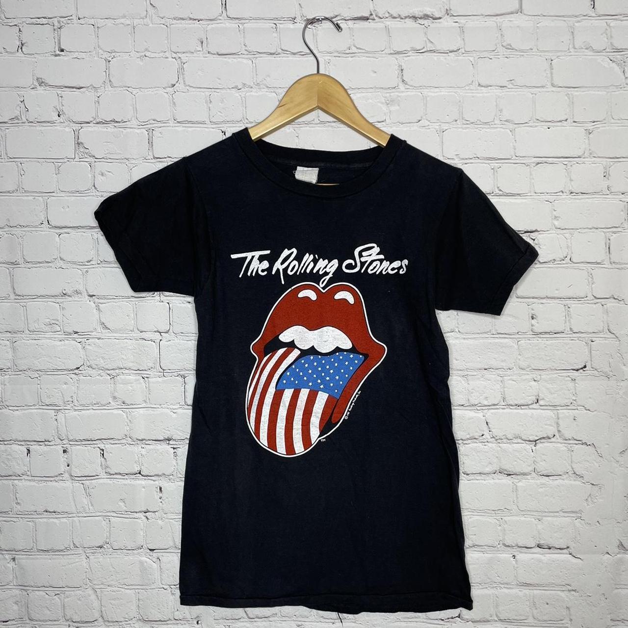 Vintage 80s Rolling Stones 1981 North American Tour... - Depop