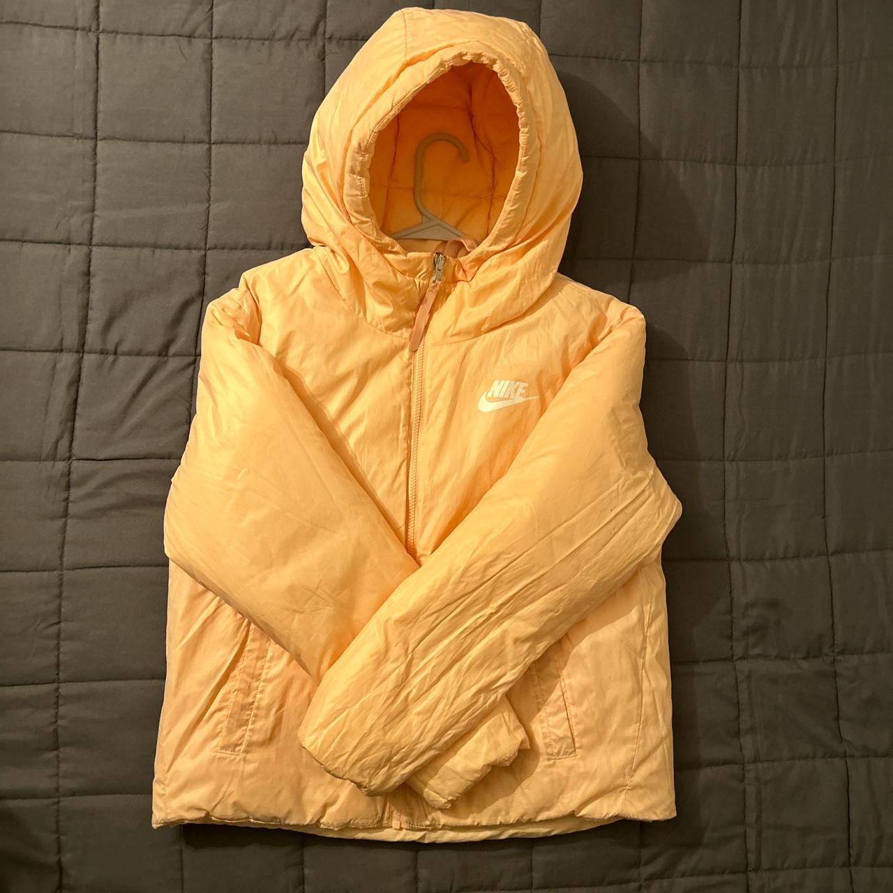 Reversible Nike Winter Coat. Light Pink. Minor... Depop