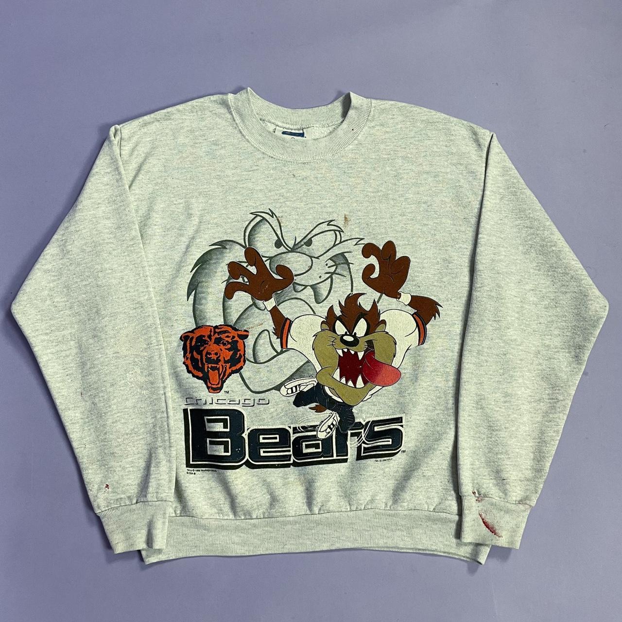 Tops  Vintage Chicago Bears Looney Tunes Bugs Bunny Taz Chicago