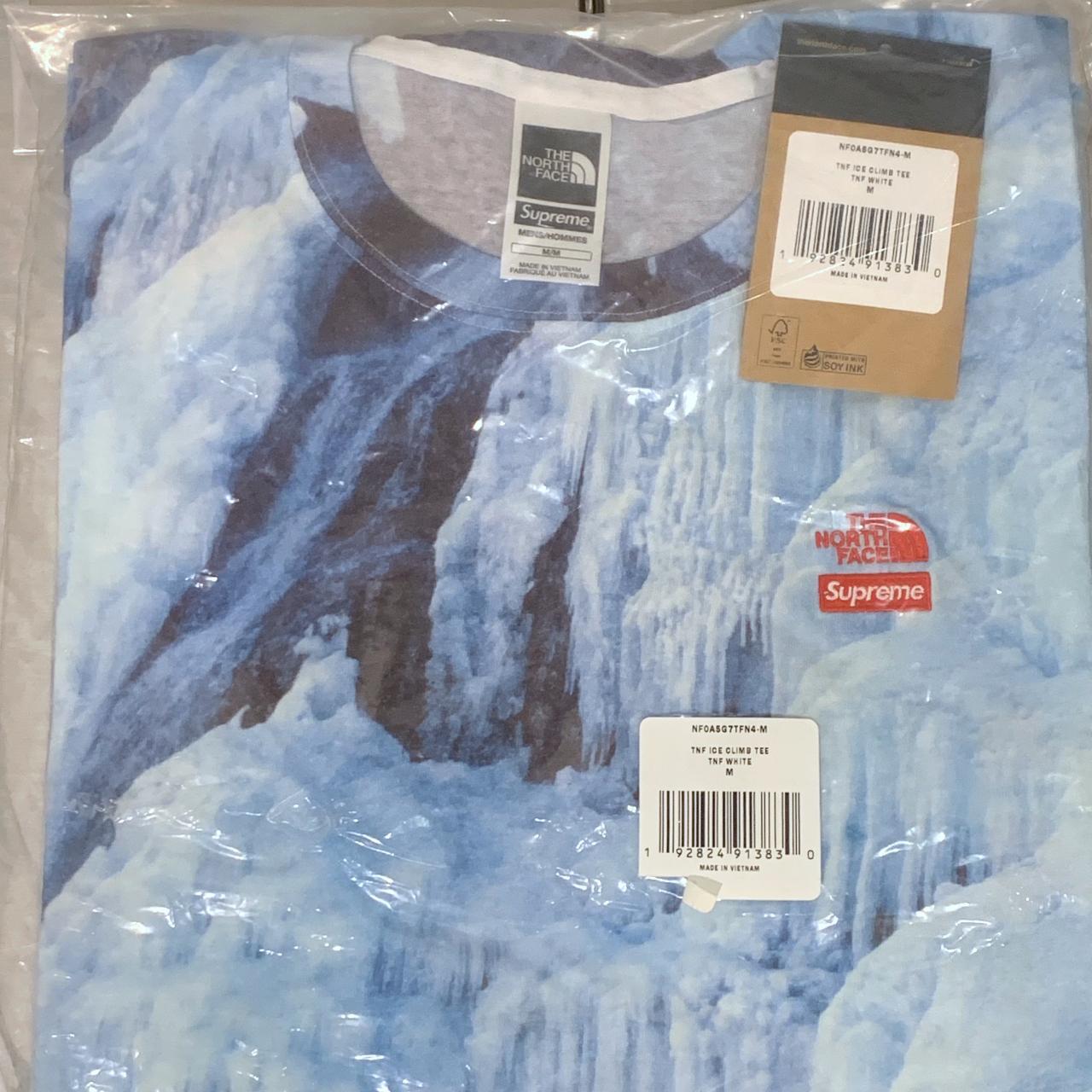 Supreme X The North Face Ice Climb Tee Size...