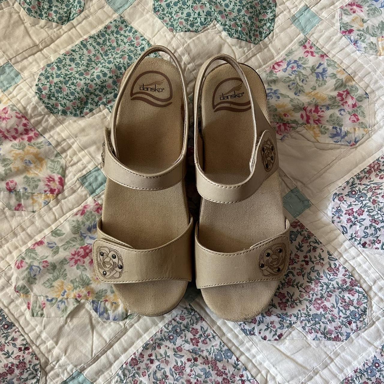 Dansko sales silver sandals