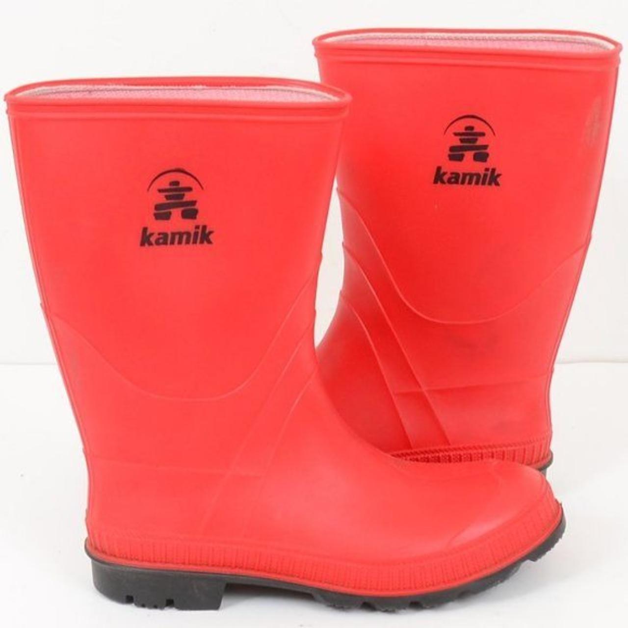 Kamik red hotsell rain boots