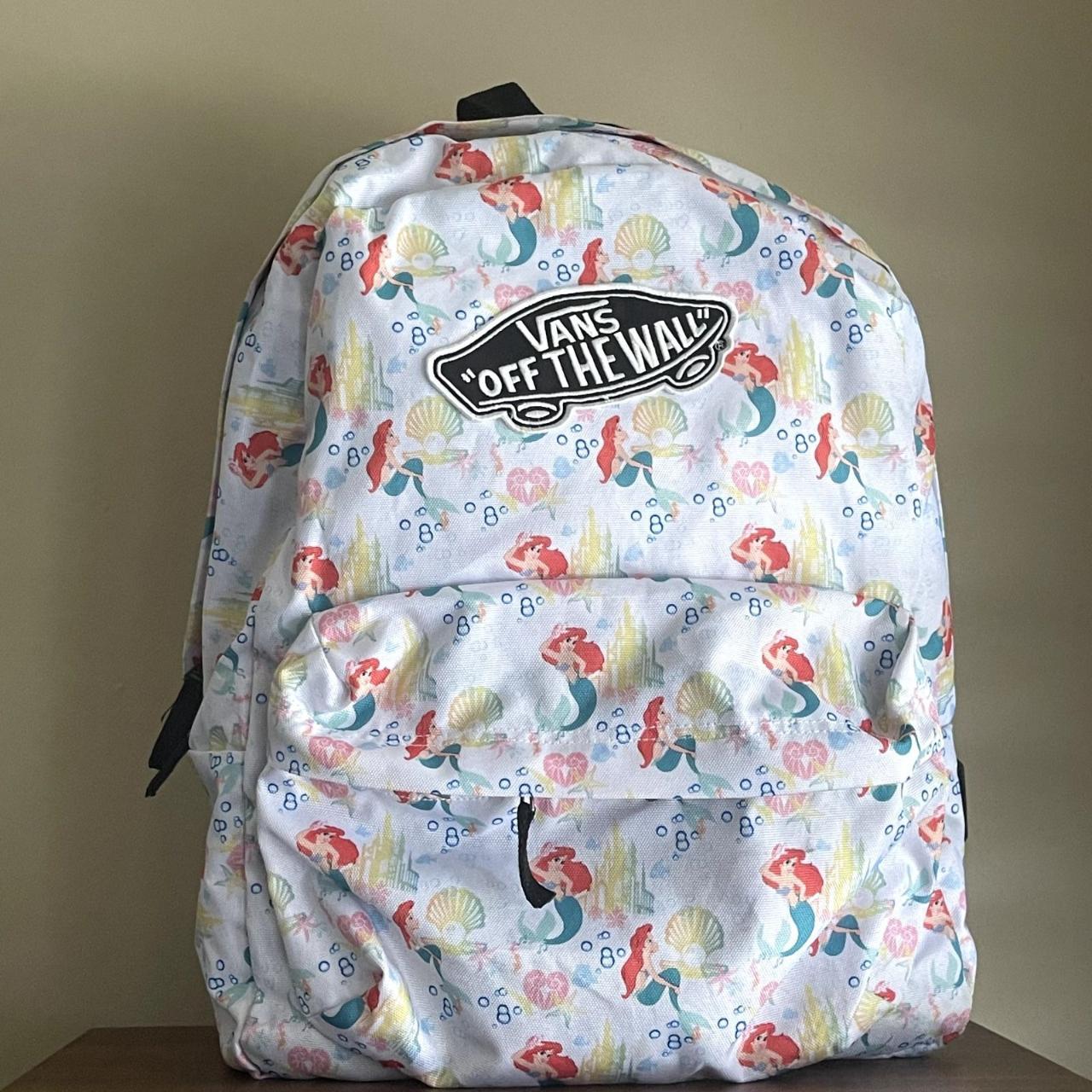 Vans x Disney Ariel The Little Mermaid Backpack Book. Depop