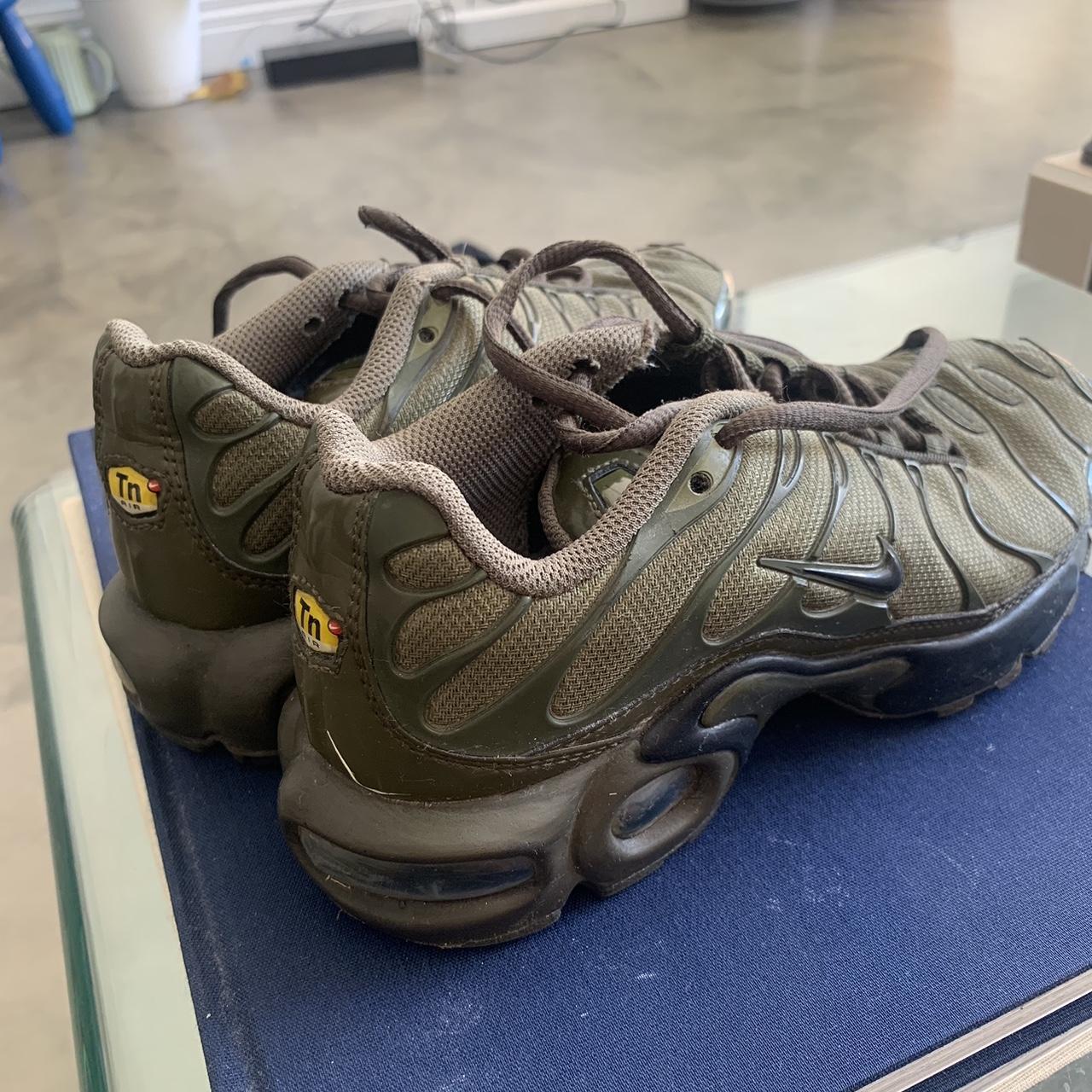 Army Green Nike Tns Super Sick Colour And Hard To - Depop