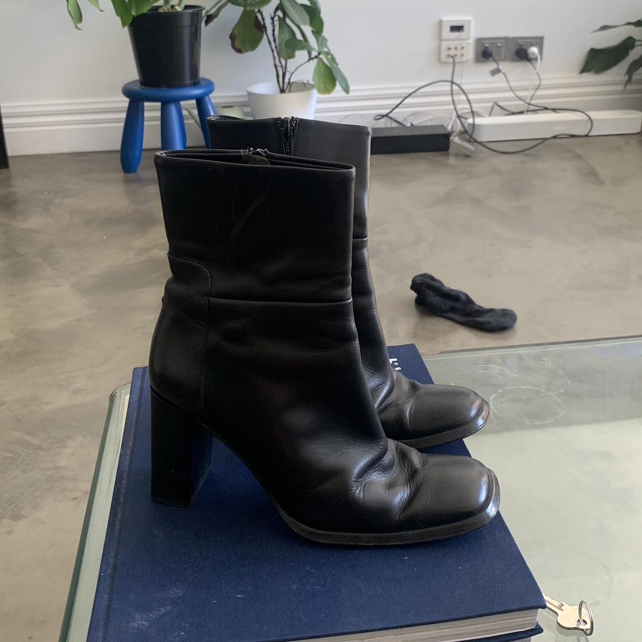 Via spiga ankle boots Stunning square toe, genuine... - Depop