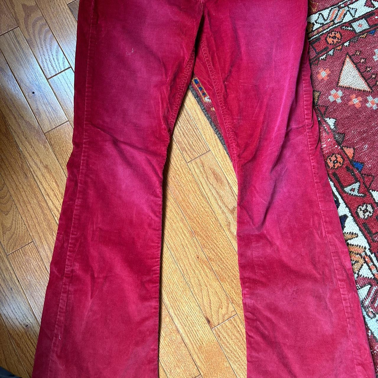 Vintage American Eagle 🍒 Cherry Red, low rise,... Depop