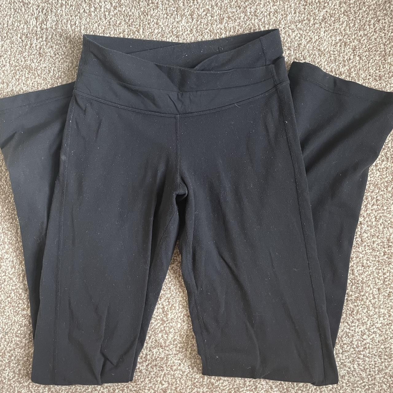 Flared lululemon yoga pants. These have been well... Depop