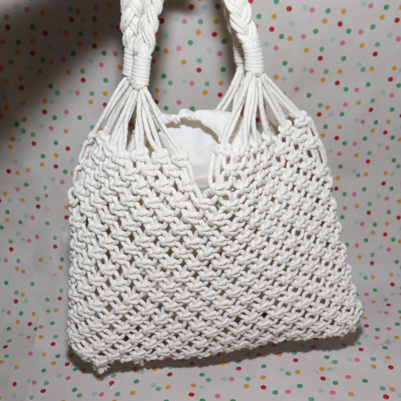 Forever 21 Women's White Bag | Depop