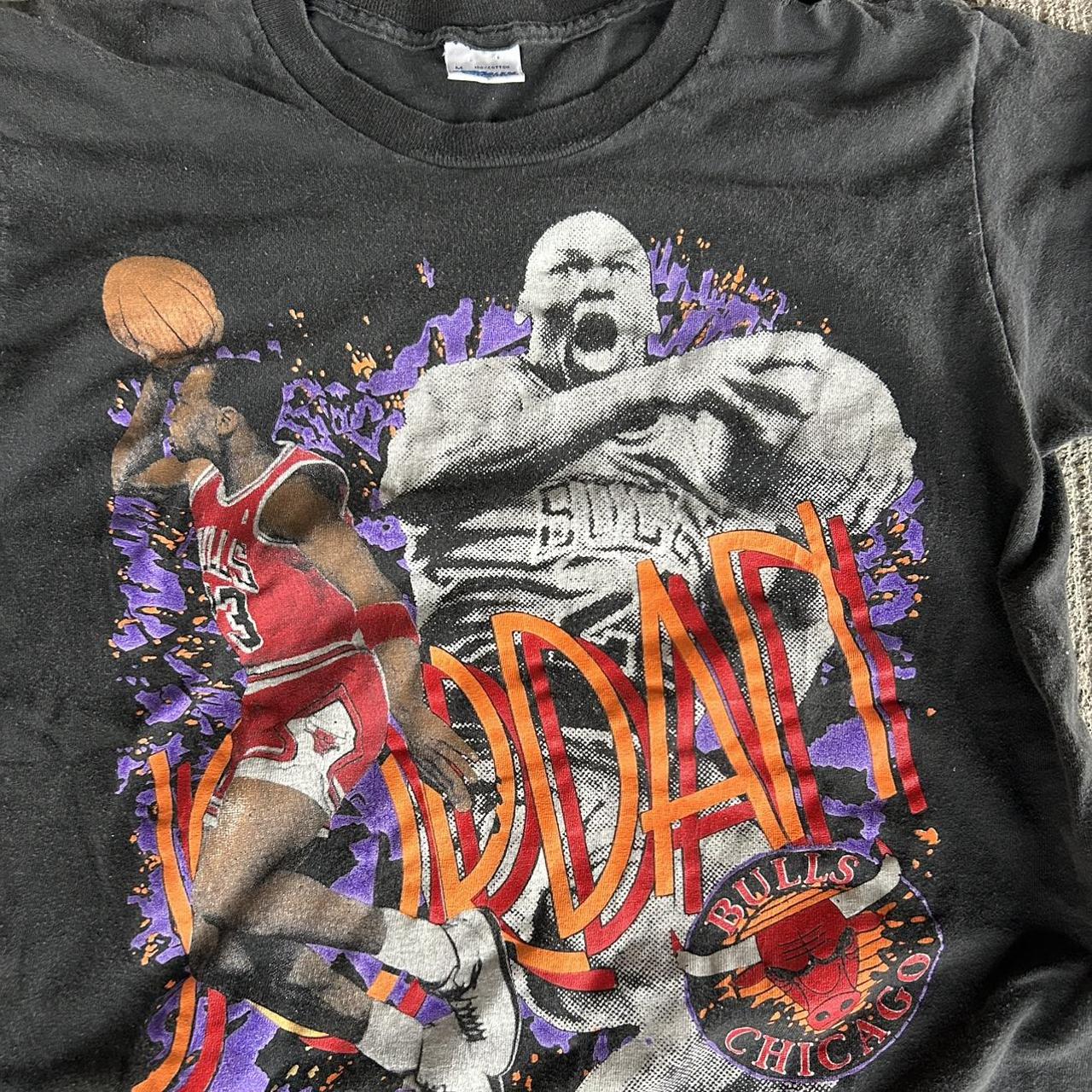 1993 Michael Jordan Vintage T Shirt Salem Sportswear... - Depop