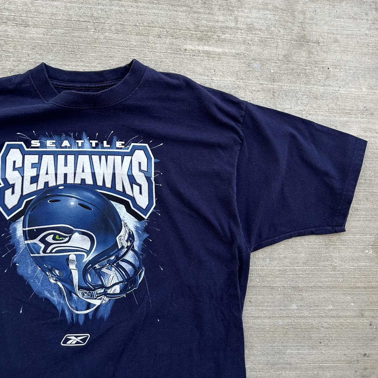 Early 2000's Seattle Seahawks Vintage Reebok T - Depop