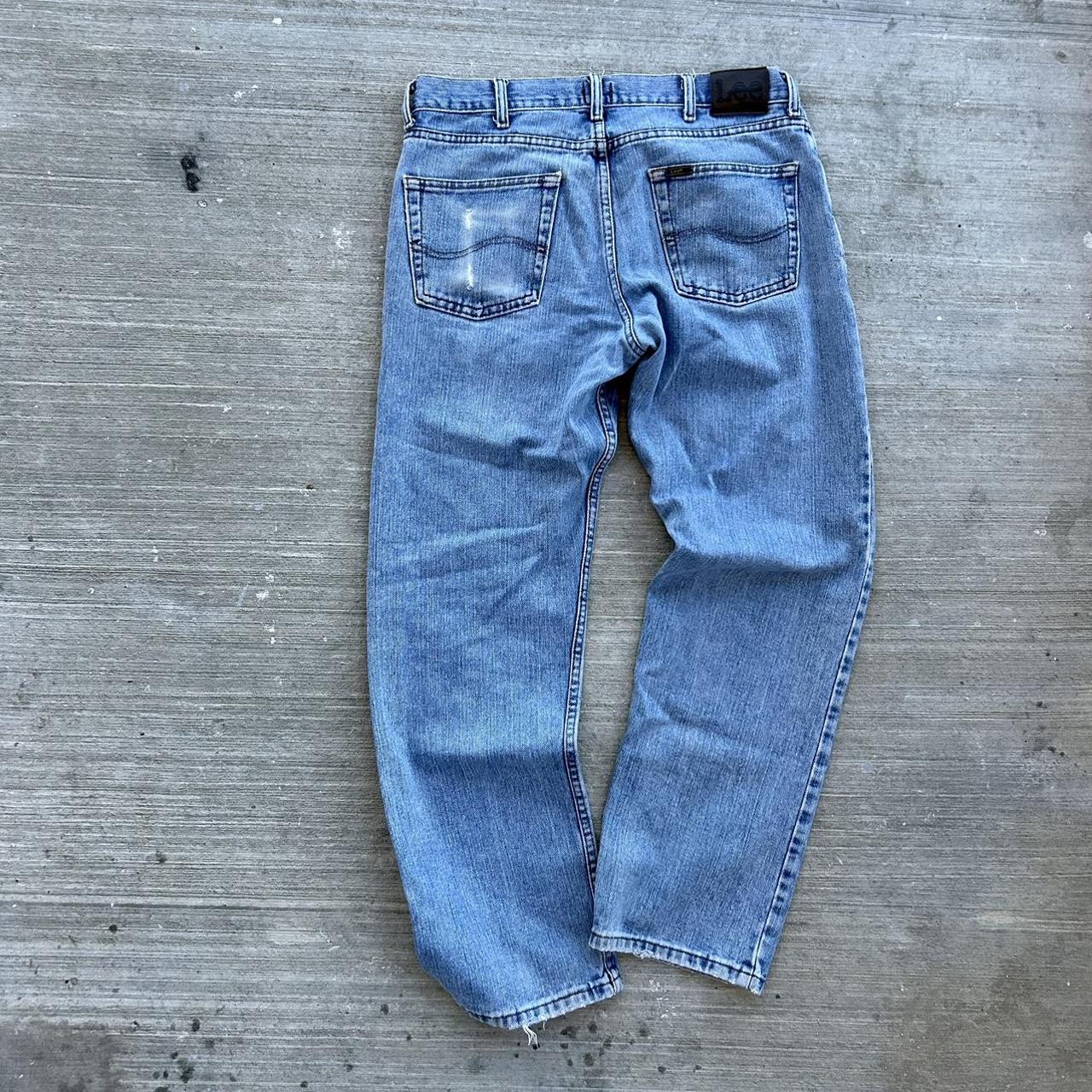 S Lee Straight Leg Vintage Denim Jeans No Depop