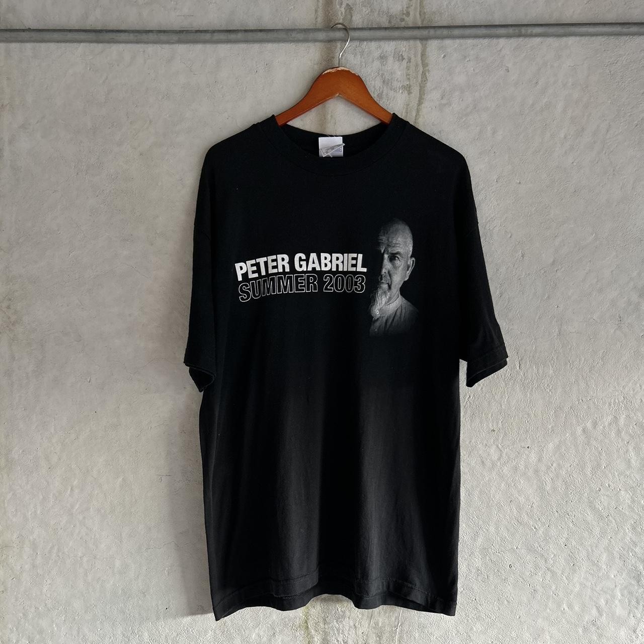 Peter Gabriel 2003 US TOUR Vintage T Shirt, No...