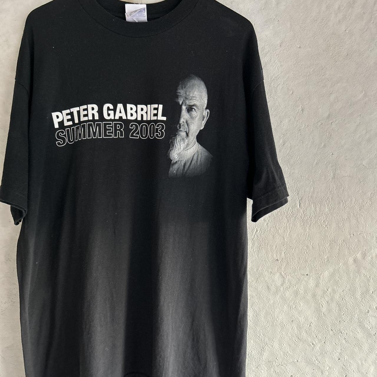 Peter Gabriel 2003 US TOUR Vintage T Shirt, No...