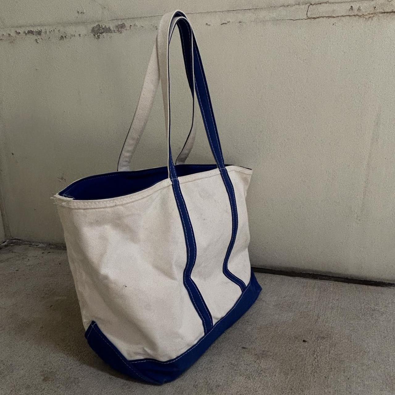Vintage LL Bean Bote and Tote Bag Small, few - Depop