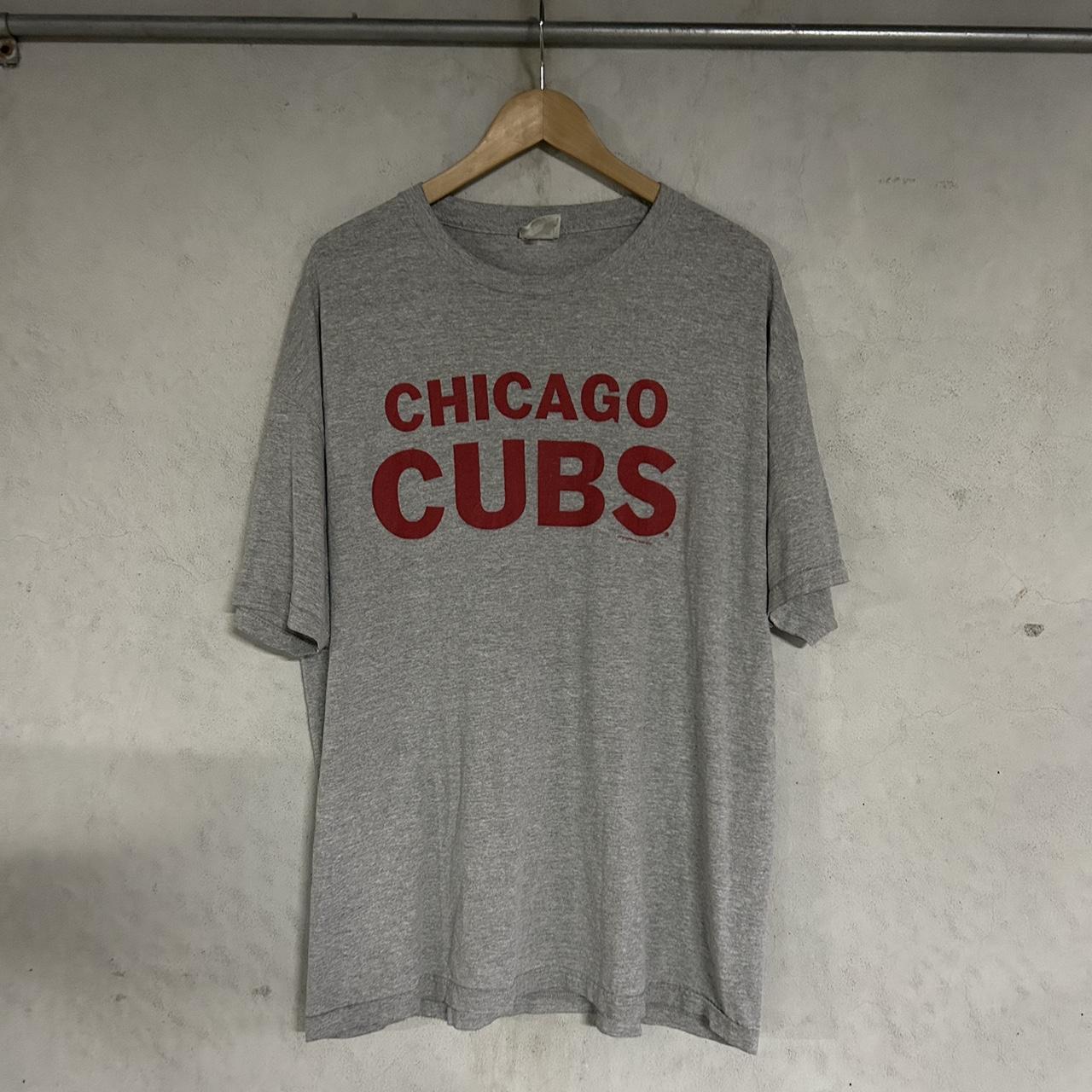 Used Thrift 2004 Chicago Cubs Spring Training Tee, White, Large