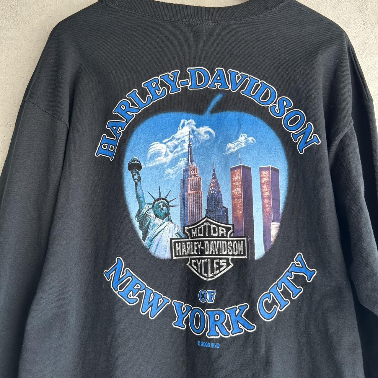 Rare 2000 Harley Davidson New York City Twin Towers | Depop