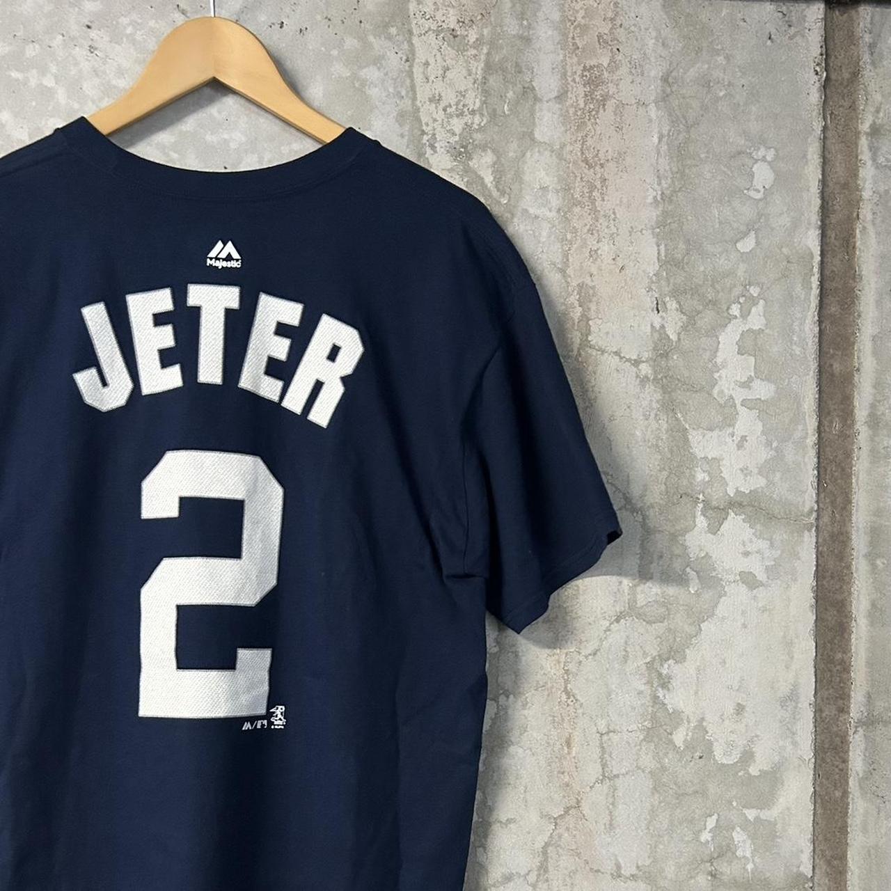 Y2k New York yankees Derek jeter tshirt size - Depop