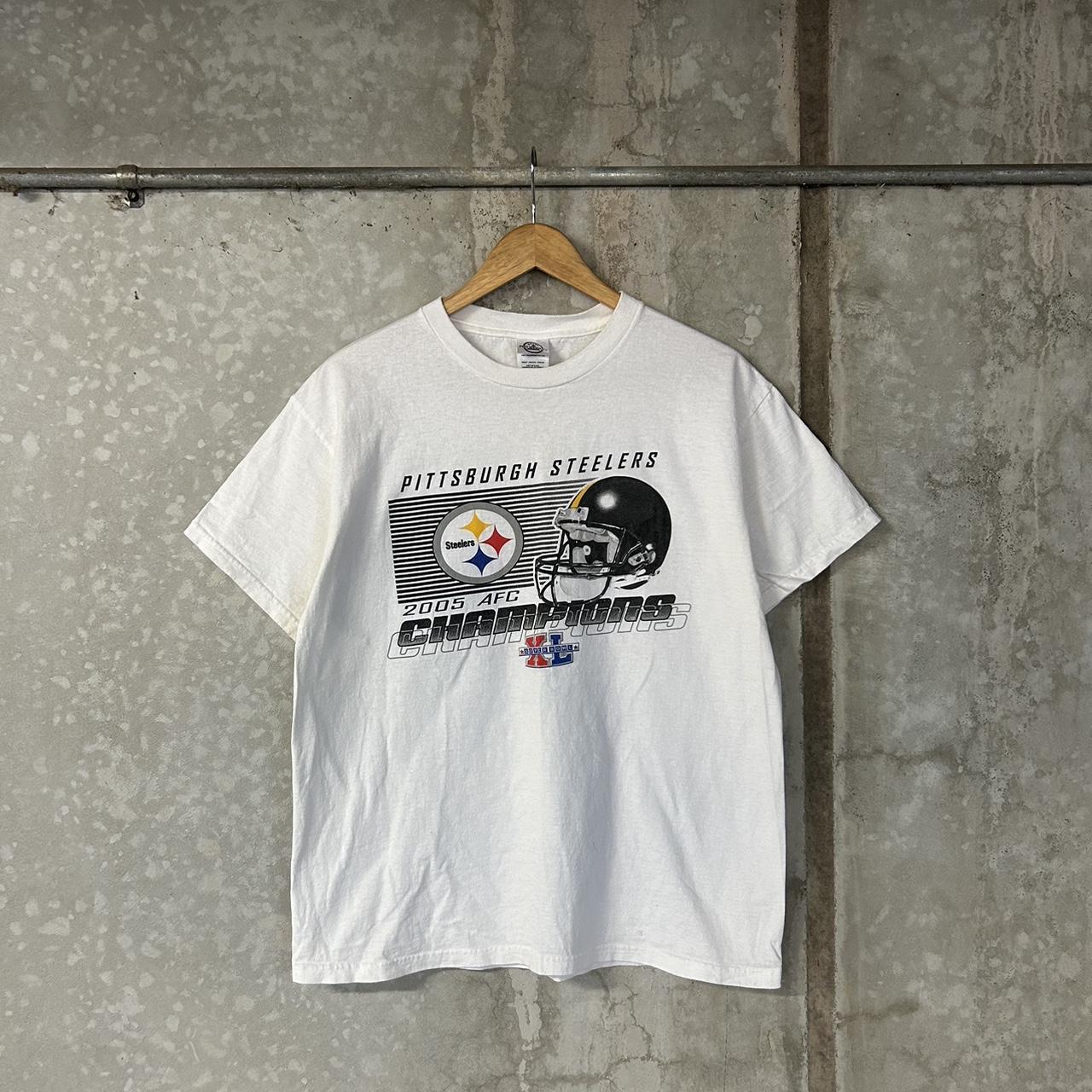 TShirt- Pittsburgh Steelers 2005 AFC champs - clothing