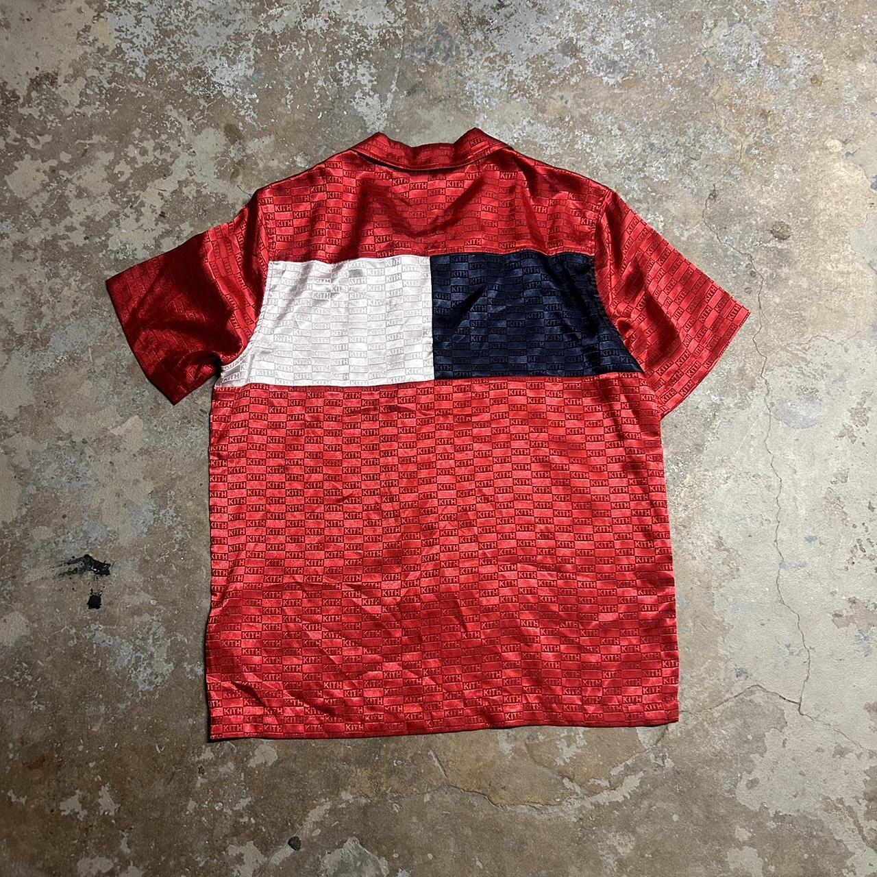 Apparel Kith X Tommy Hilfiger Satin Camp Shirt KITH X Tommy