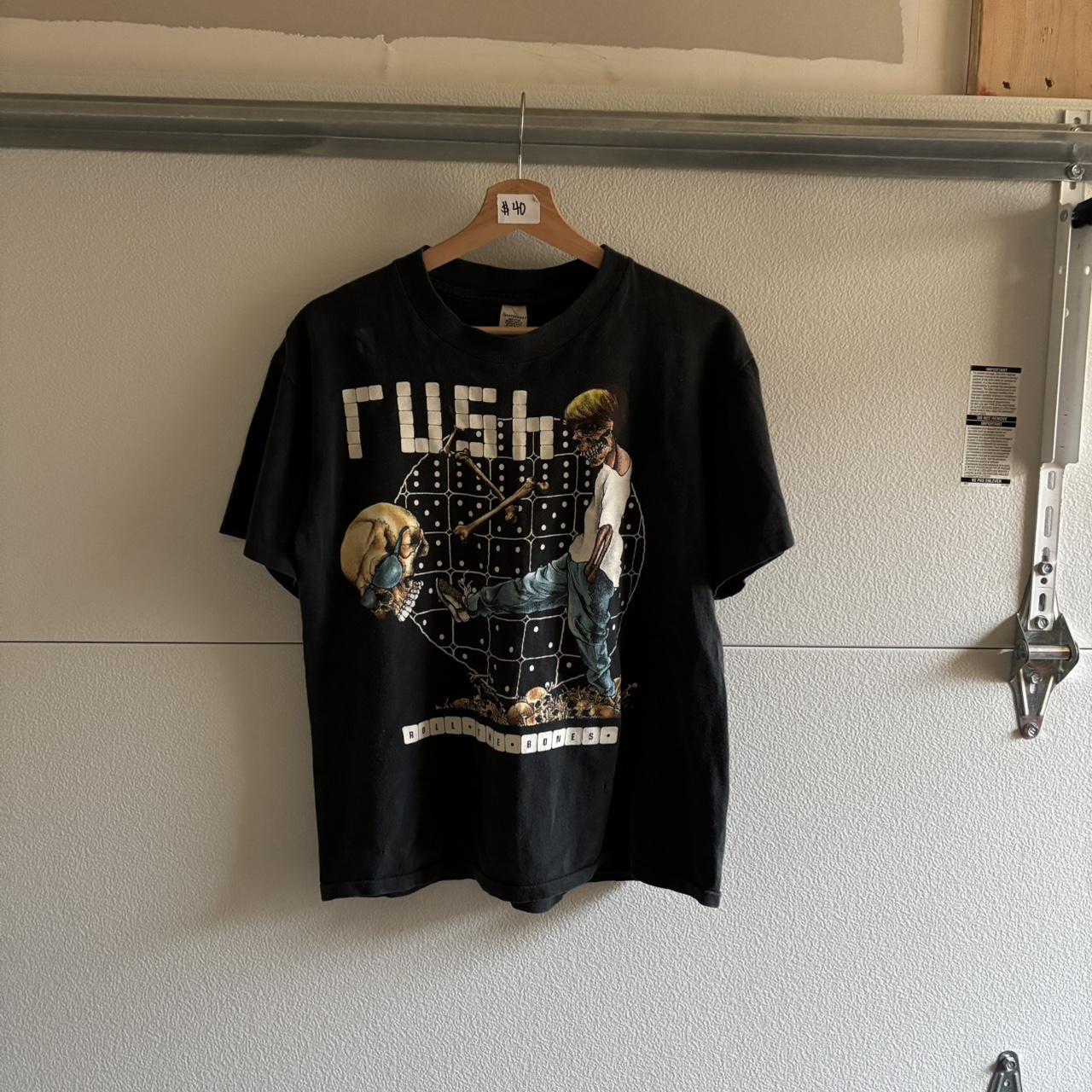 90's Rush Rolling The Bones Vintage T Shirt no... | Depop