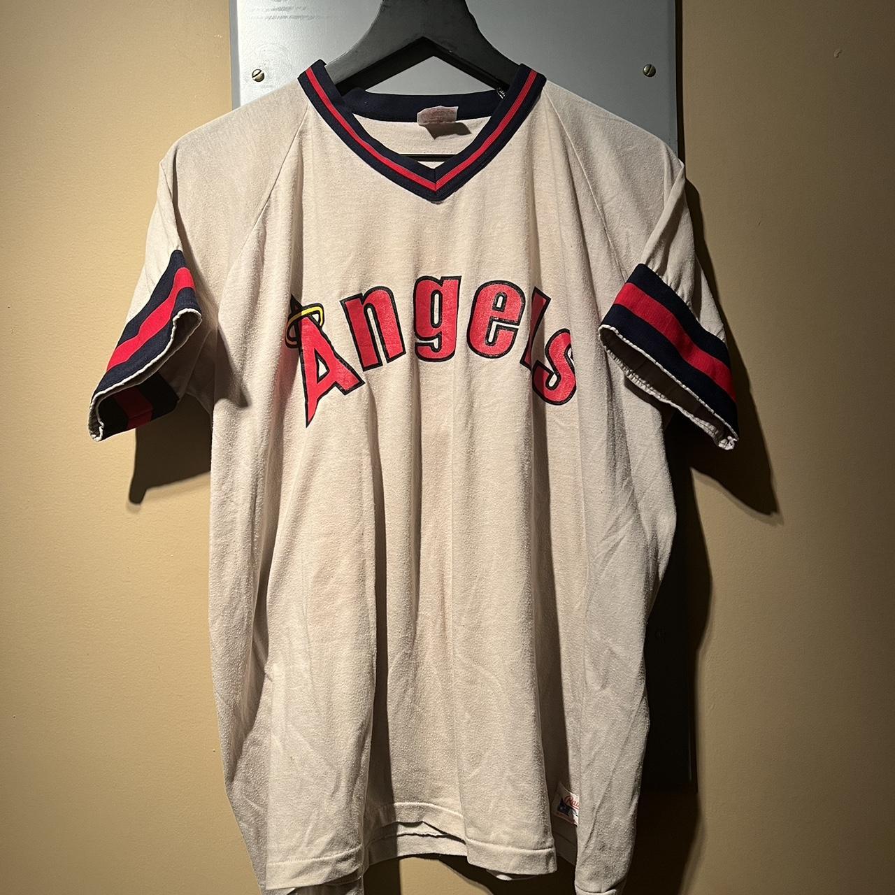 Vintage Rawlings California Angels jersey. New - Depop