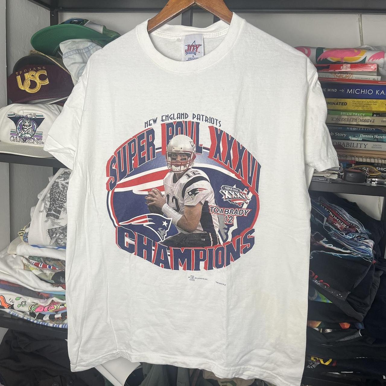 Vintage Tom Brady New England Patriots Nike Jersey - Depop