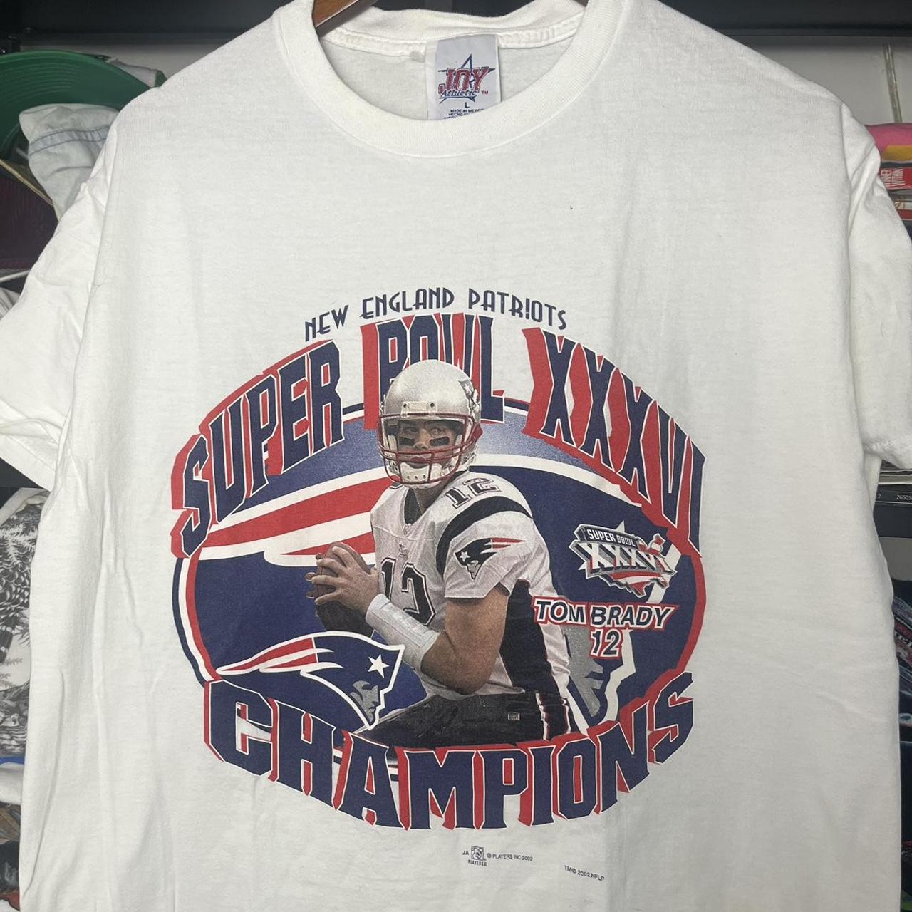 Vintage Tom Brady New England Patriots T-shirt from