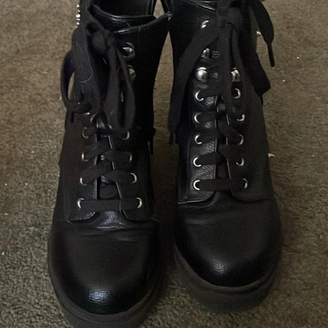 Black boots from walmart best sale