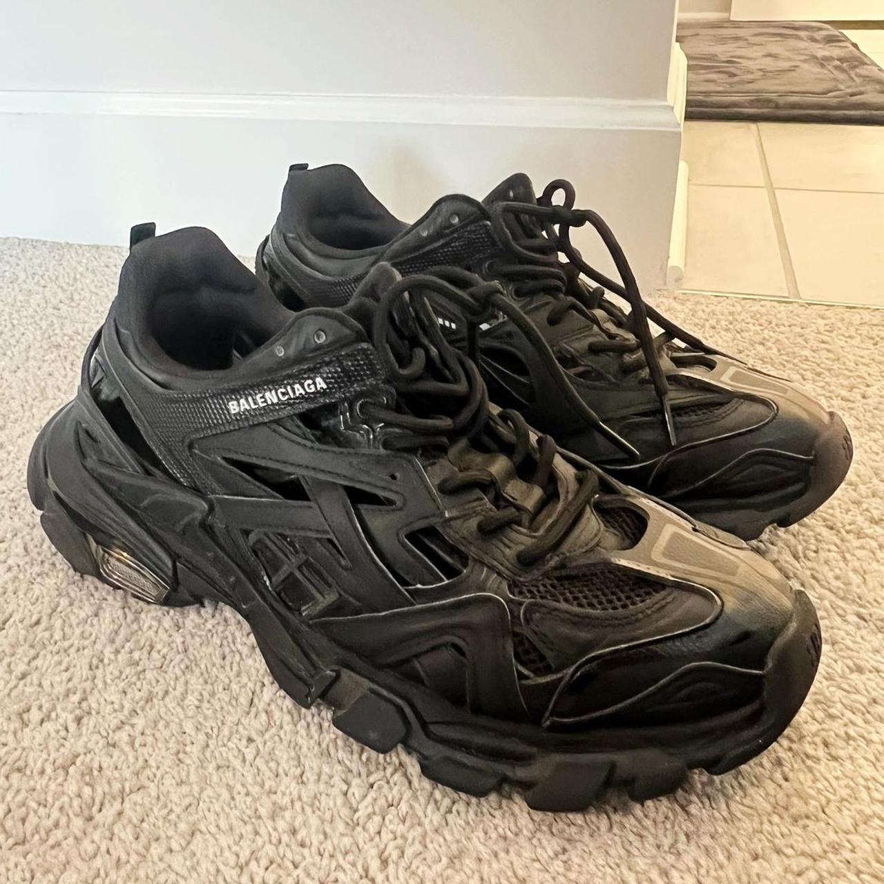 BALENCIAGA TRACK RUNNER SNEAKER slightly worn size... - Depop