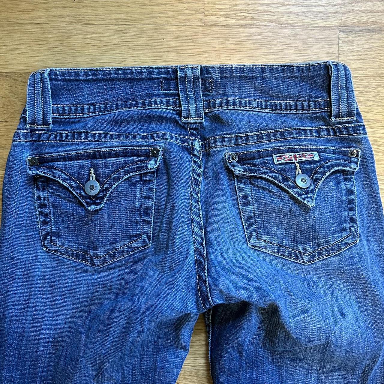 Hudson Jeans Women's Blue Jeans | Depop
