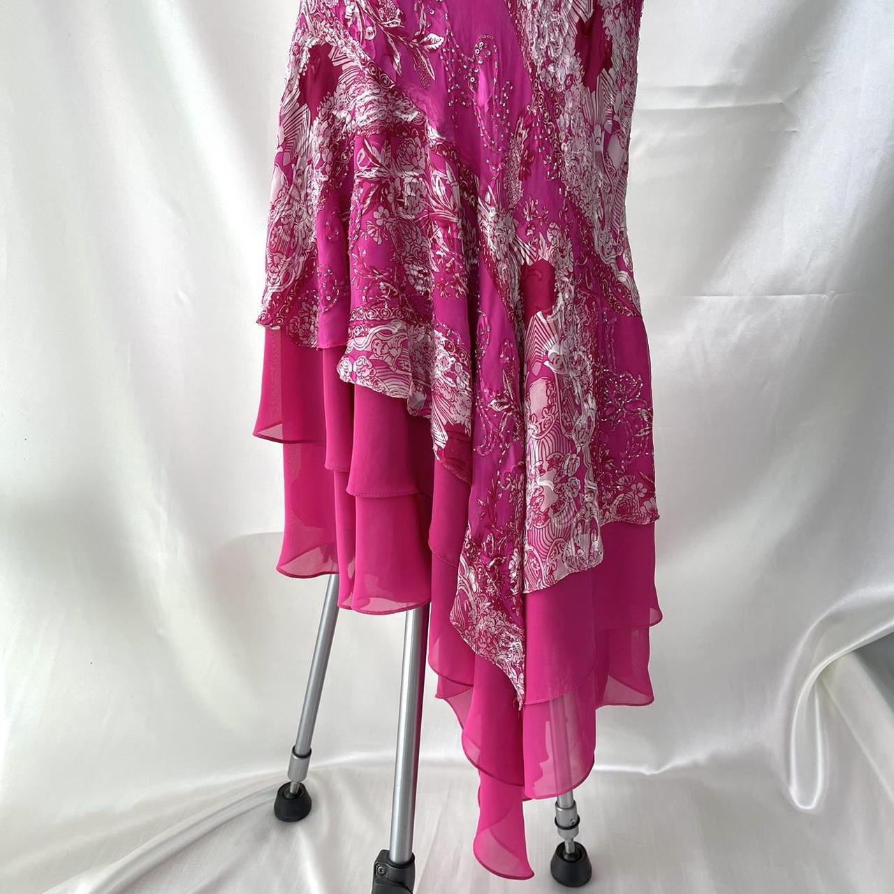 vintage beaded dress! Pattern embroidery,... Depop