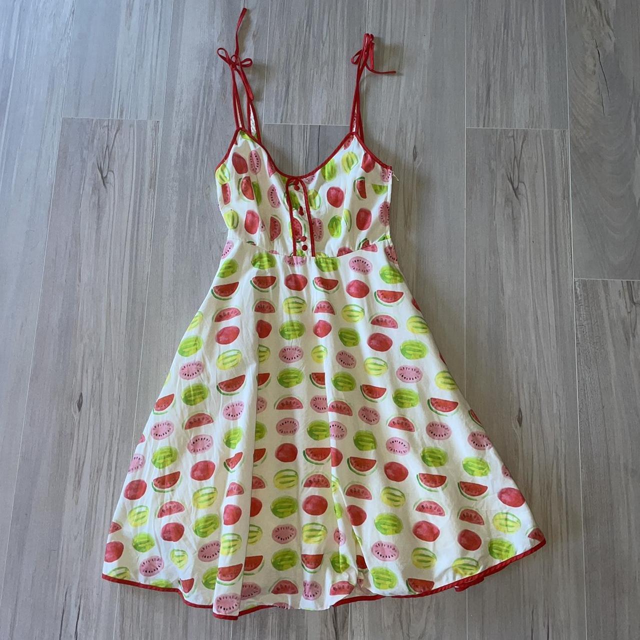 Vintage watermelon clearance dress