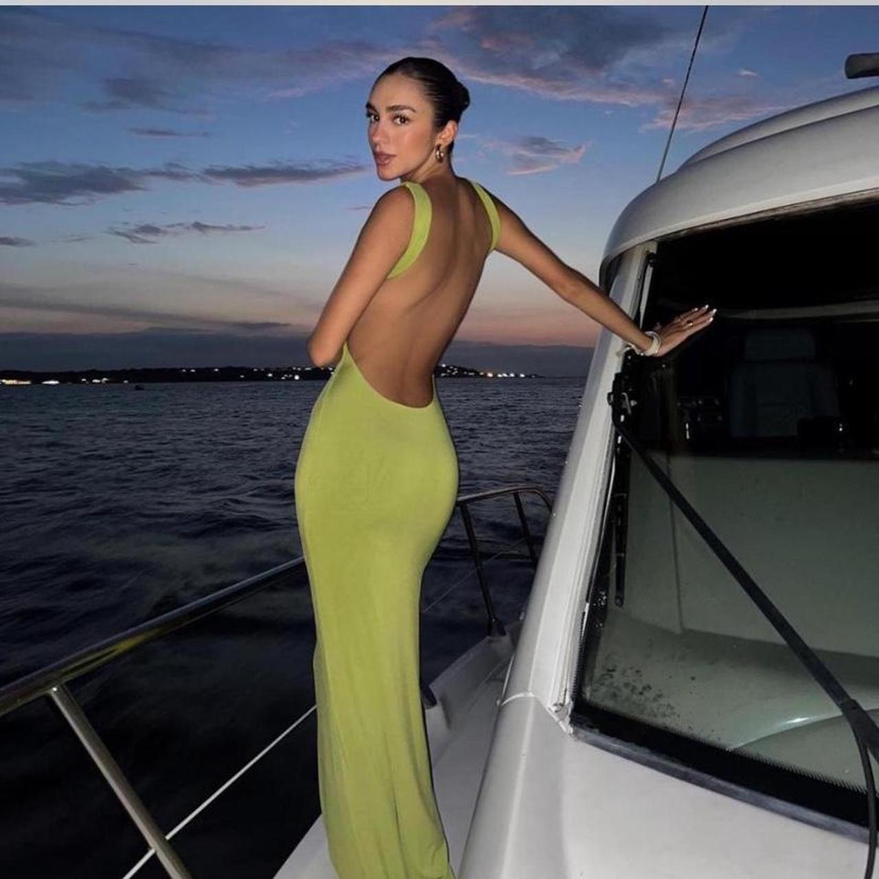 MORANA DRESS Green 💚, RRP $100 AUD, SIZE M 10au,