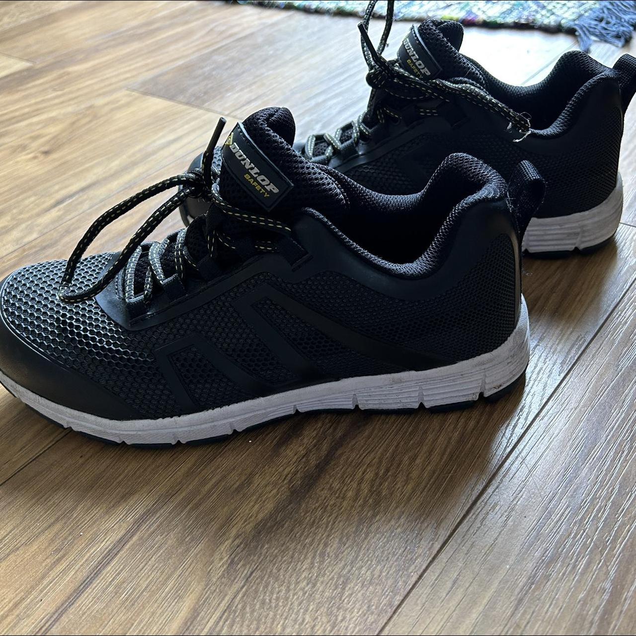 Dunlop Steel Toe Trainers. Size UK 8 Worn, but in... - Depop