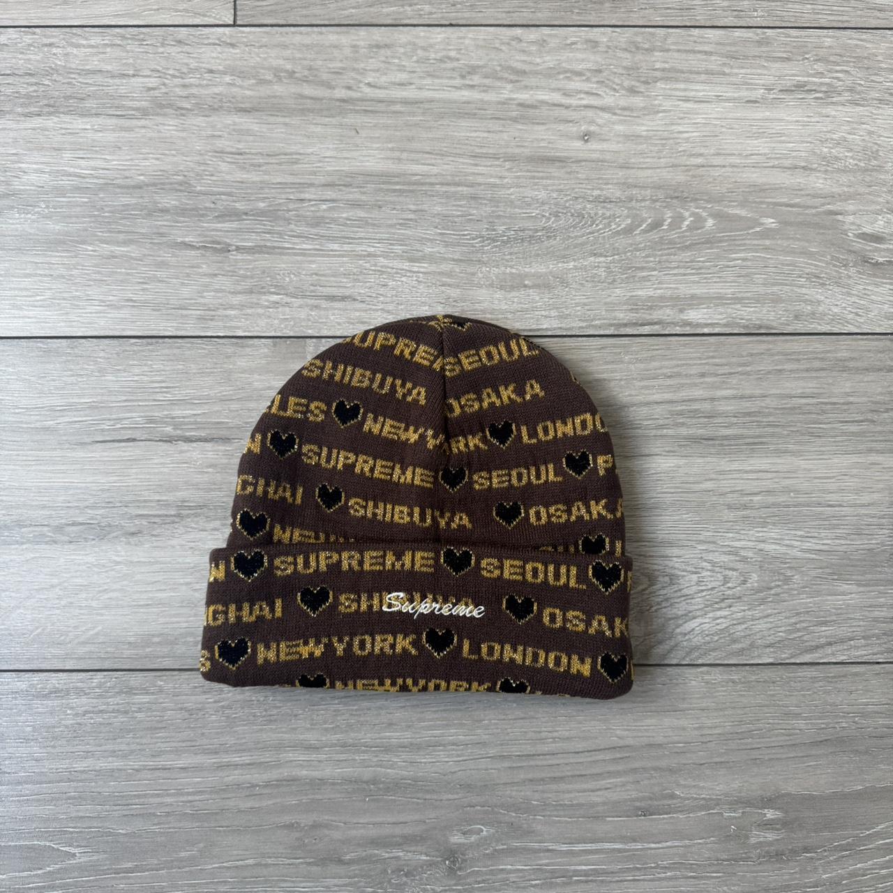 Supreme patchwork yoke football top black Medium | Depop