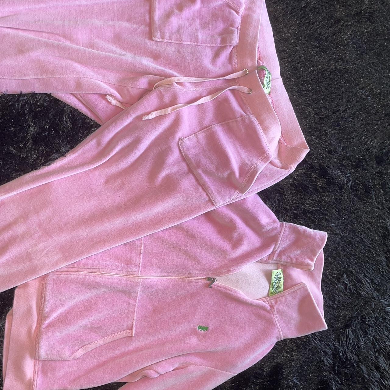 Juicy Couture Women's Pink Jumpsuit Depop