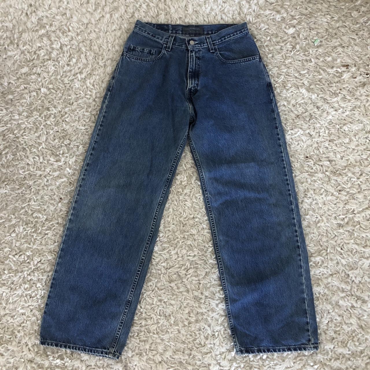 Vintage Levi Silver Tab Baggy Jeans. , Tag reads W30...