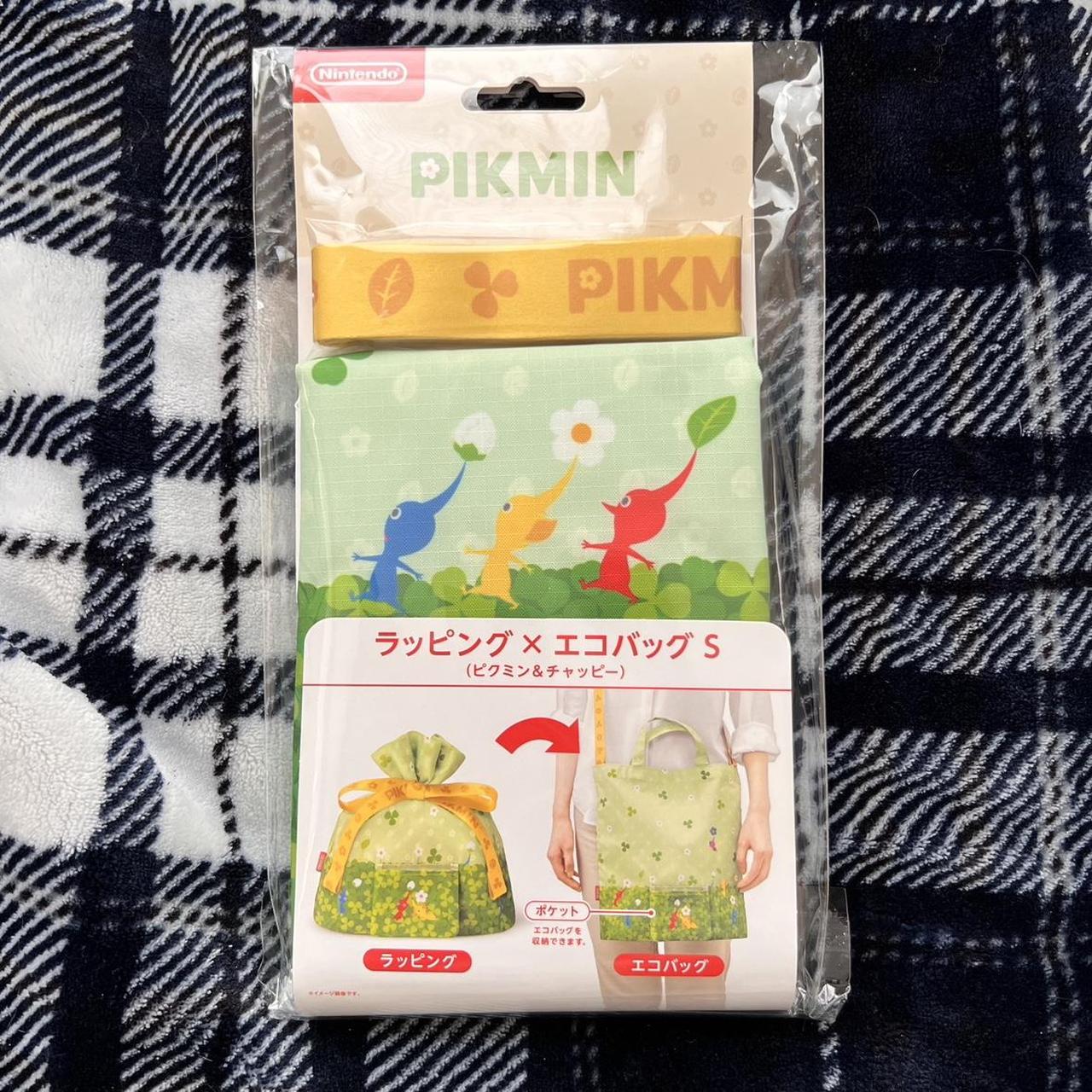 NEW pikmin sling bag eco bag! japan only reusable... - Depop