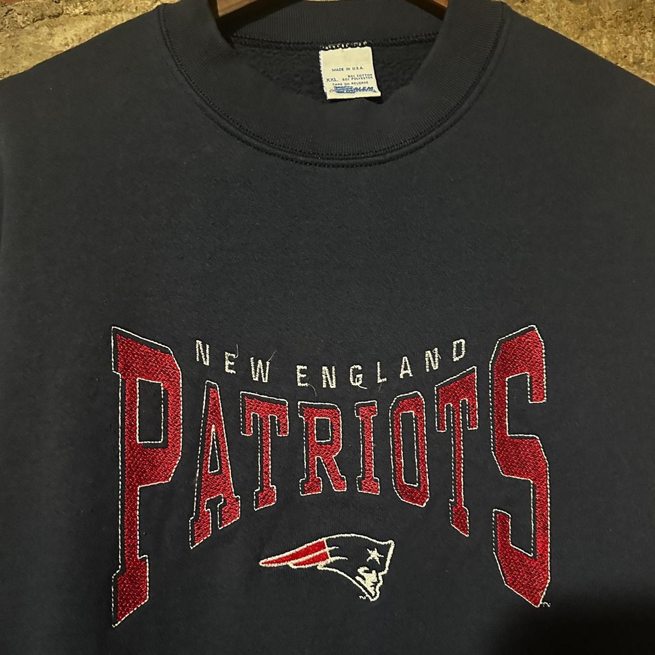 vintage 90s salem sportswear new england patriots nfl t shirt