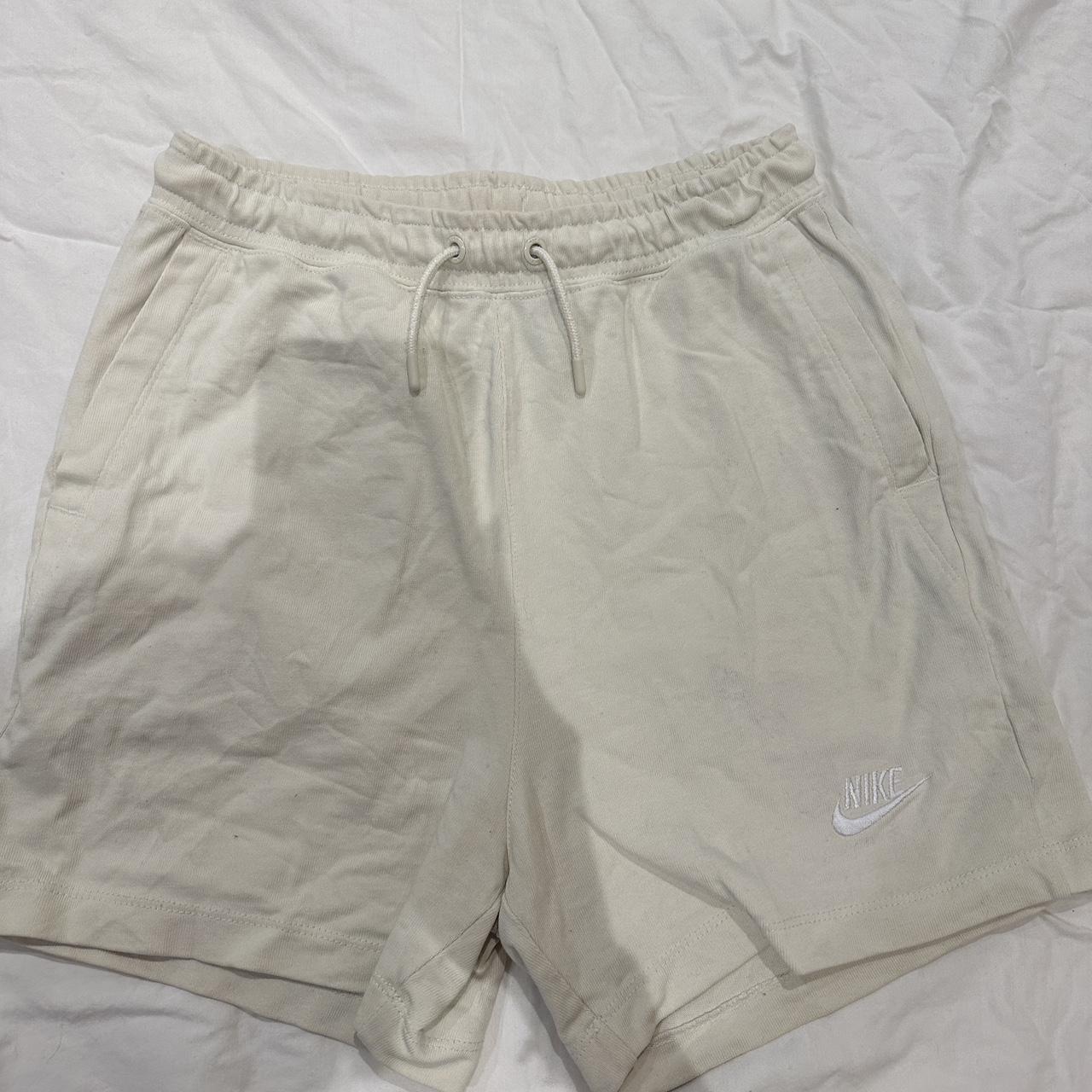 White Nike shorts Depop