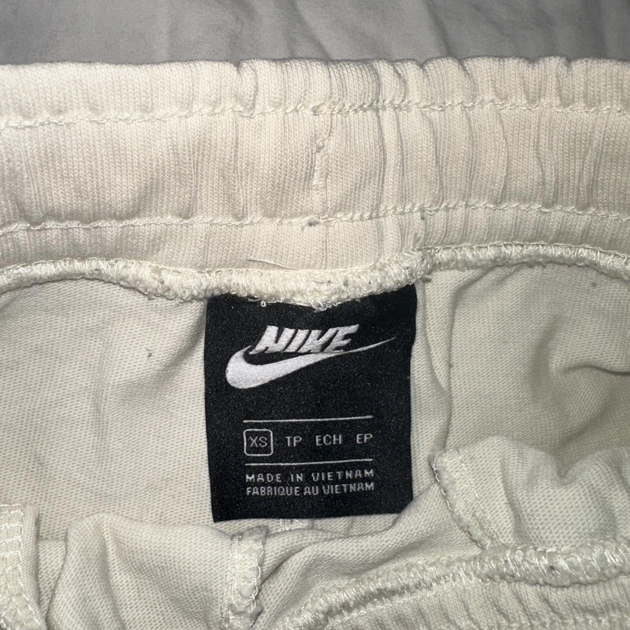 White Nike shorts - Depop