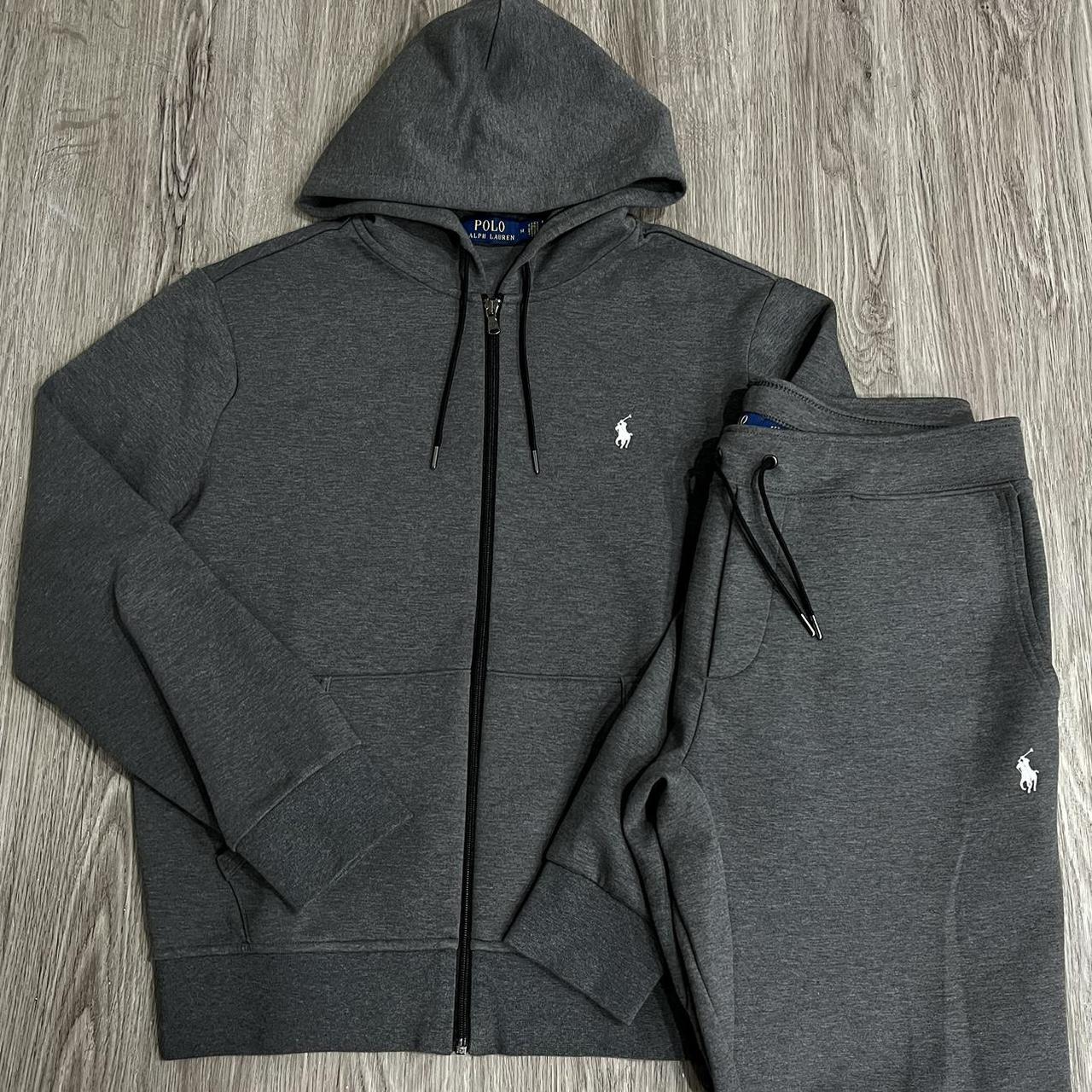 Polo Ralph Lauren Dark Grey Double Knit Track Suit