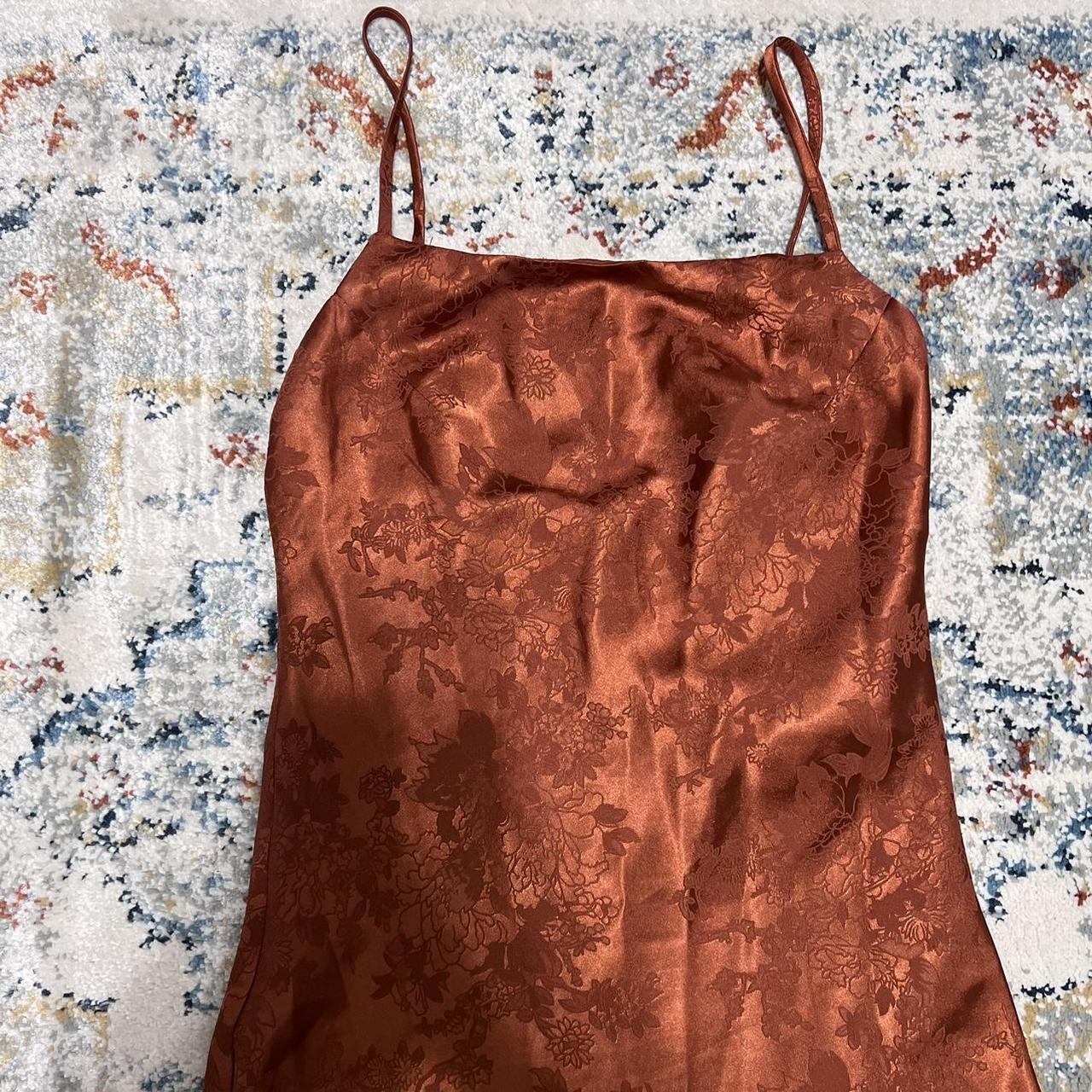 Norman Mini Dress Rust
