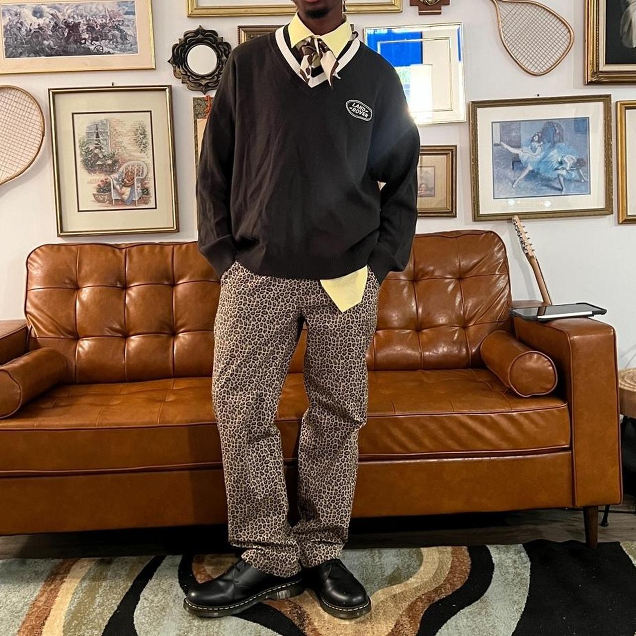 Land Rover knit sweater v neck Worn once Size... Depop