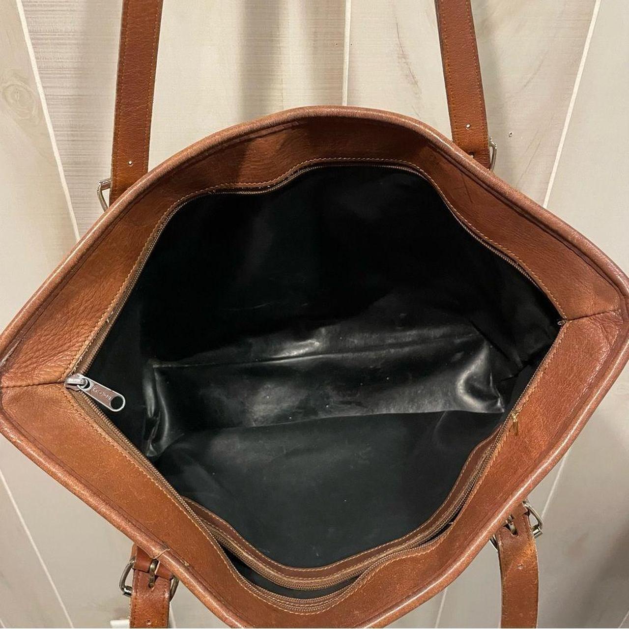 Source Unknown Women's Bag - Tan – Vintage thick … - image 5