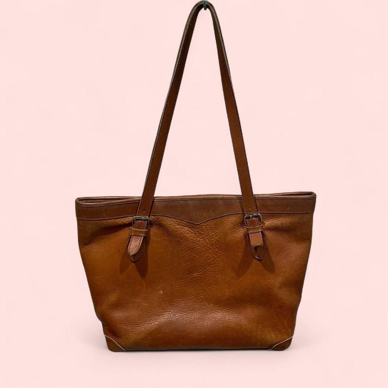 Source Unknown Women's Bag - Tan – Vintage thick … - image 1