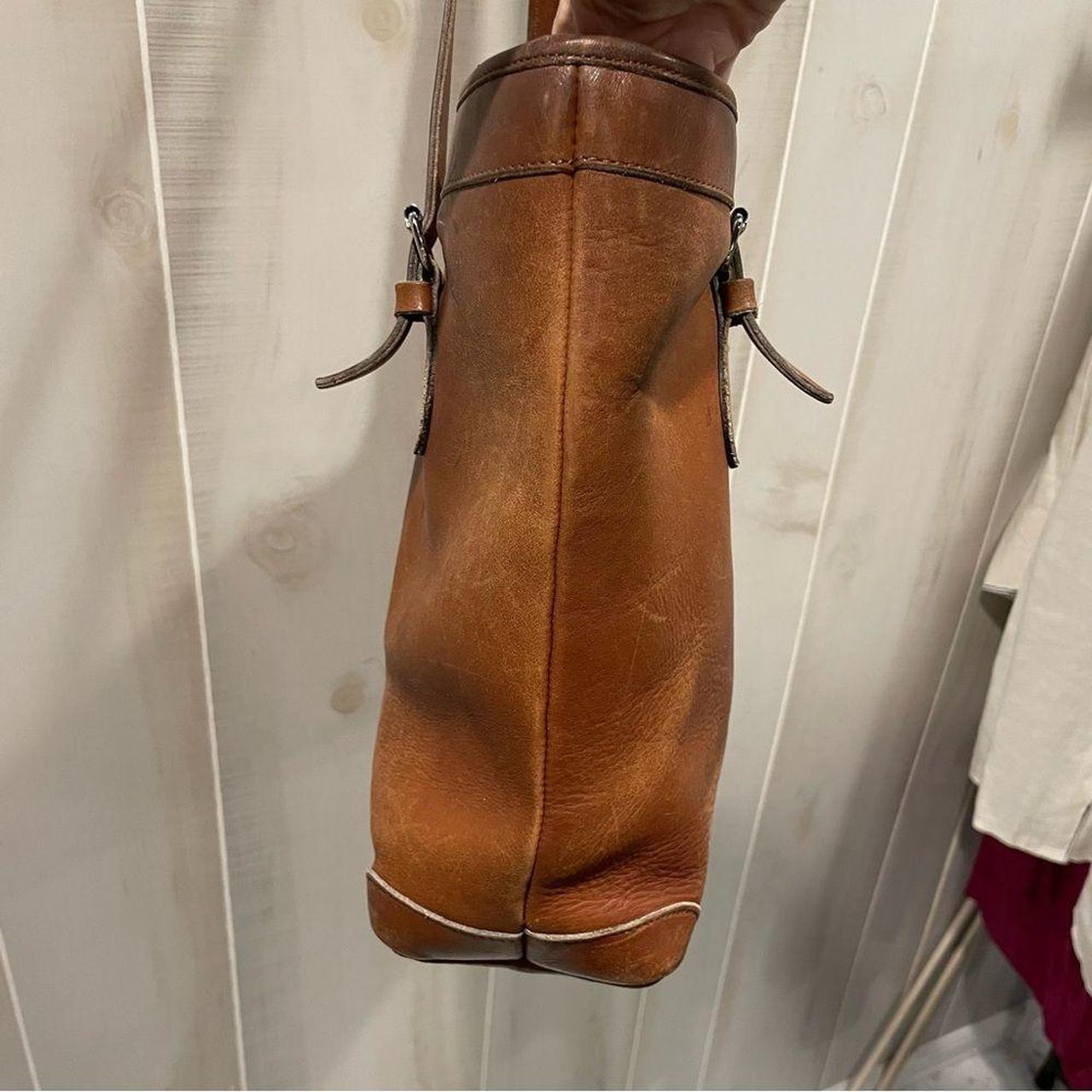 Source Unknown Women's Bag - Tan – Vintage thick … - image 8