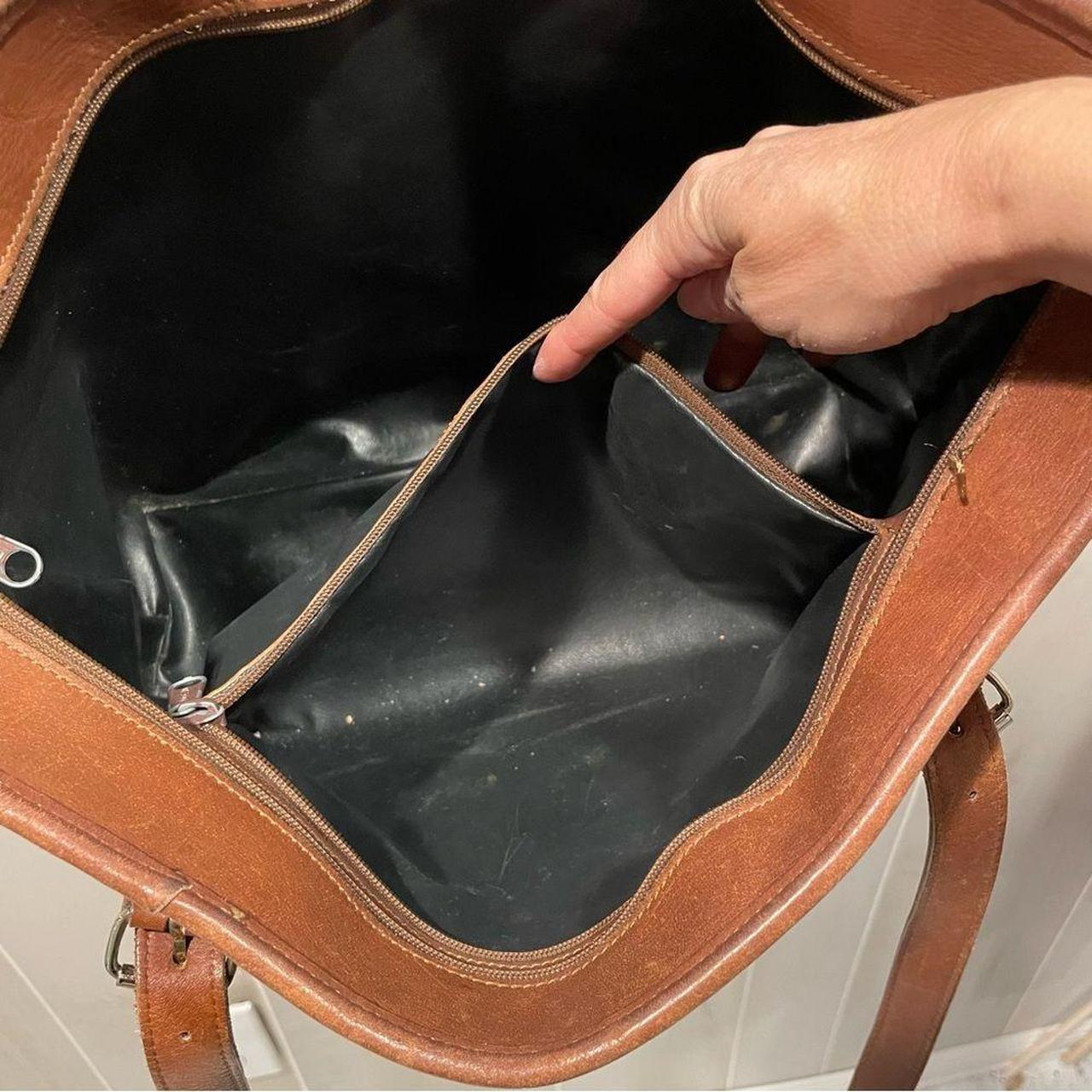 Source Unknown Women's Bag - Tan – Vintage thick … - image 4