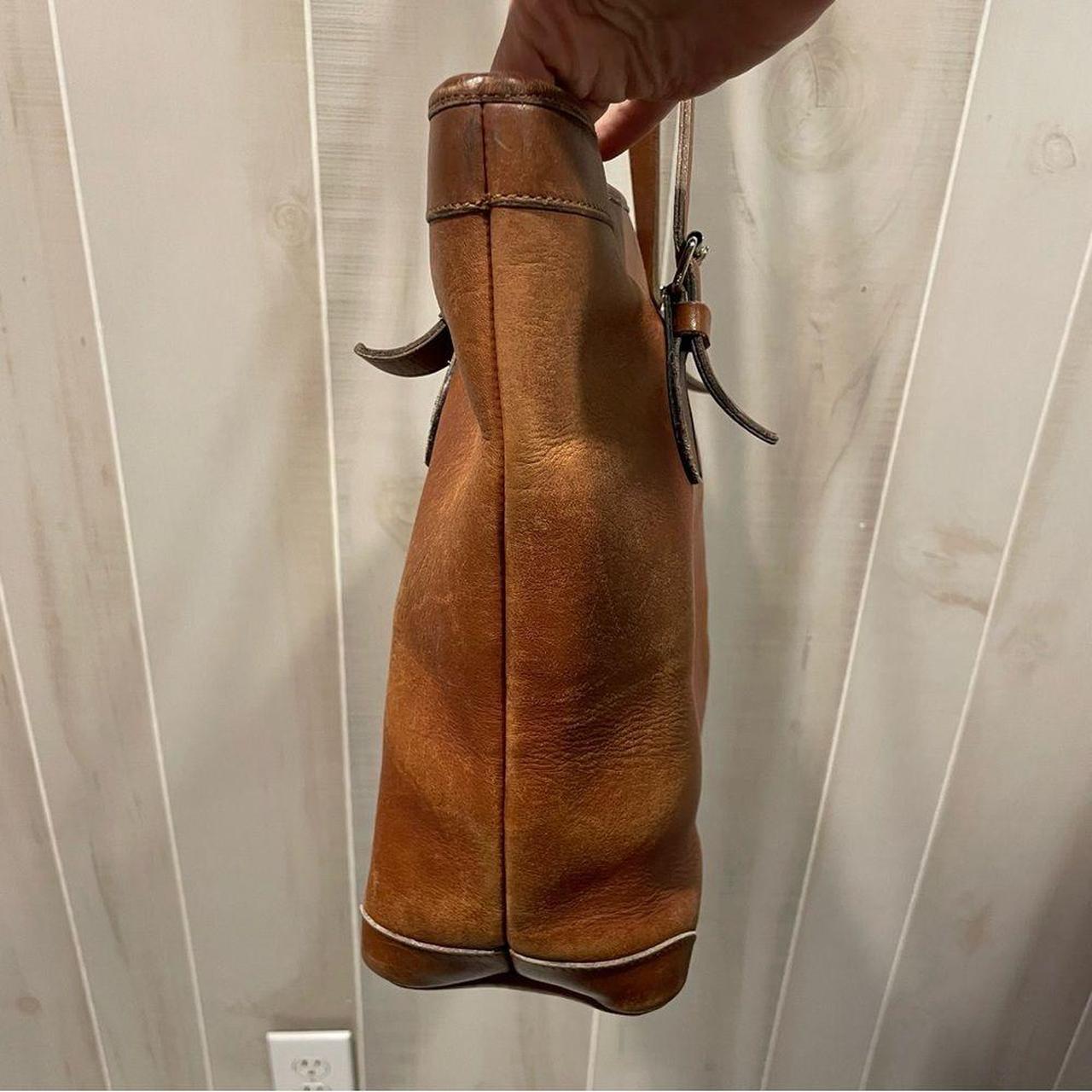 Source Unknown Women's Bag - Tan – Vintage thick … - image 7